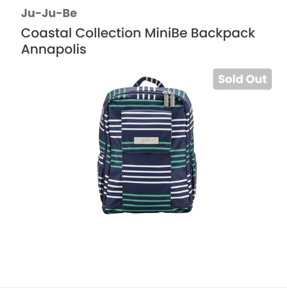 Ju-Ju-Be Coastal Collection MiniBe Backpack Annapolis
